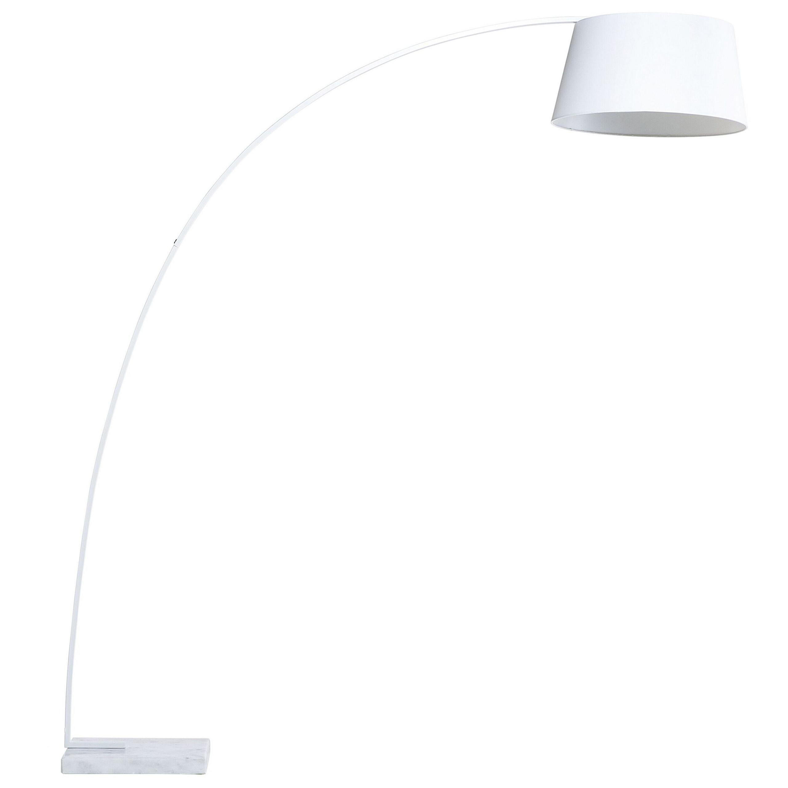 STEHLAMPE Benue 50/160/188 cm - Weiß, Metall (50/50/188cm) - Beliani