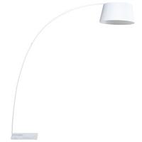 STEHLAMPE Benue 50/160/188 cm - Weiß, Metall (50/50/188cm) - Beliani