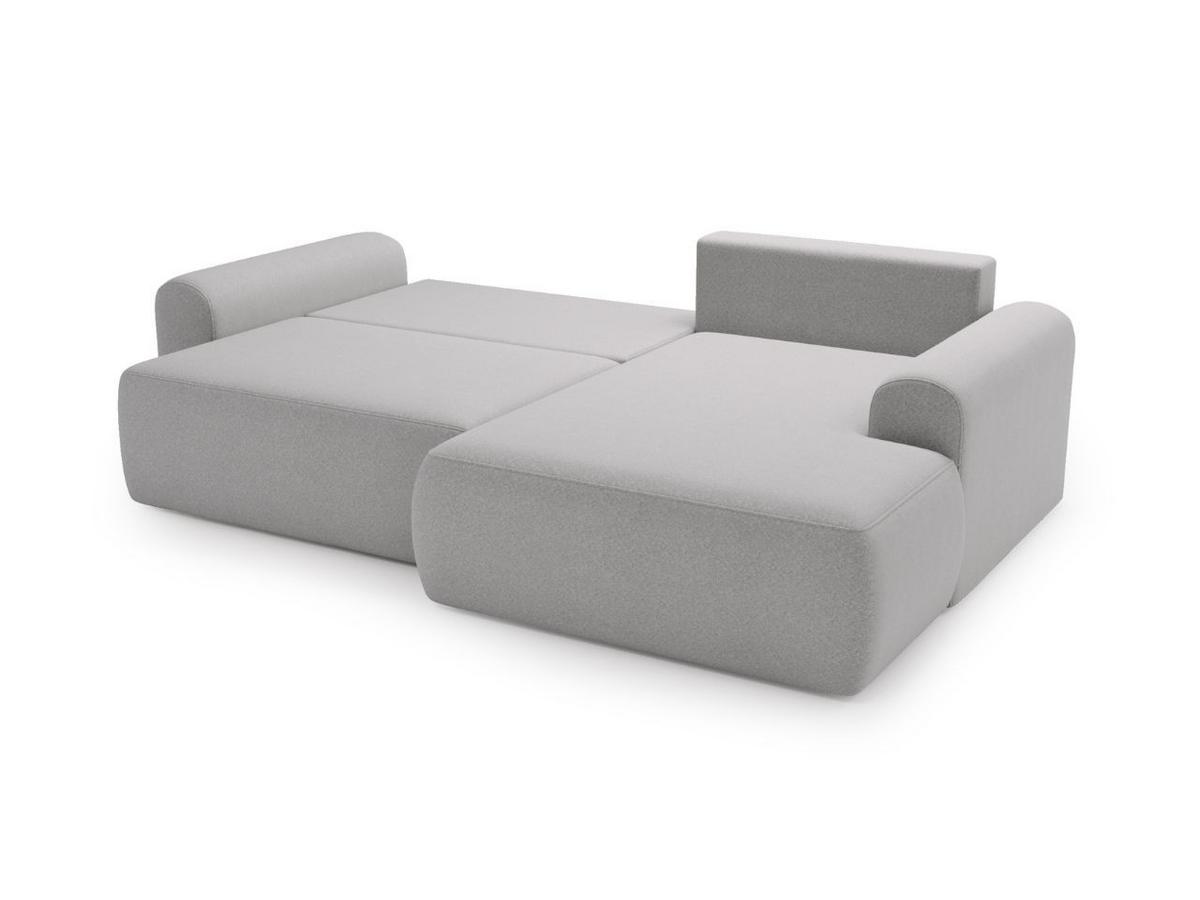 ECKSOFA Savana Grau Rechts - Grau, Holz/Textil (177/257cm) - Graingold