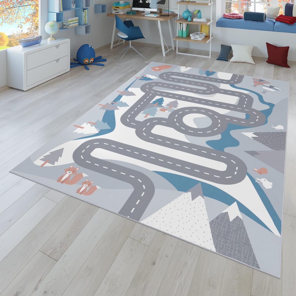 KINDERTEPPICH Creme 160 x 220 cm - Creme, Kunststoff (160/220cm) - TT Home