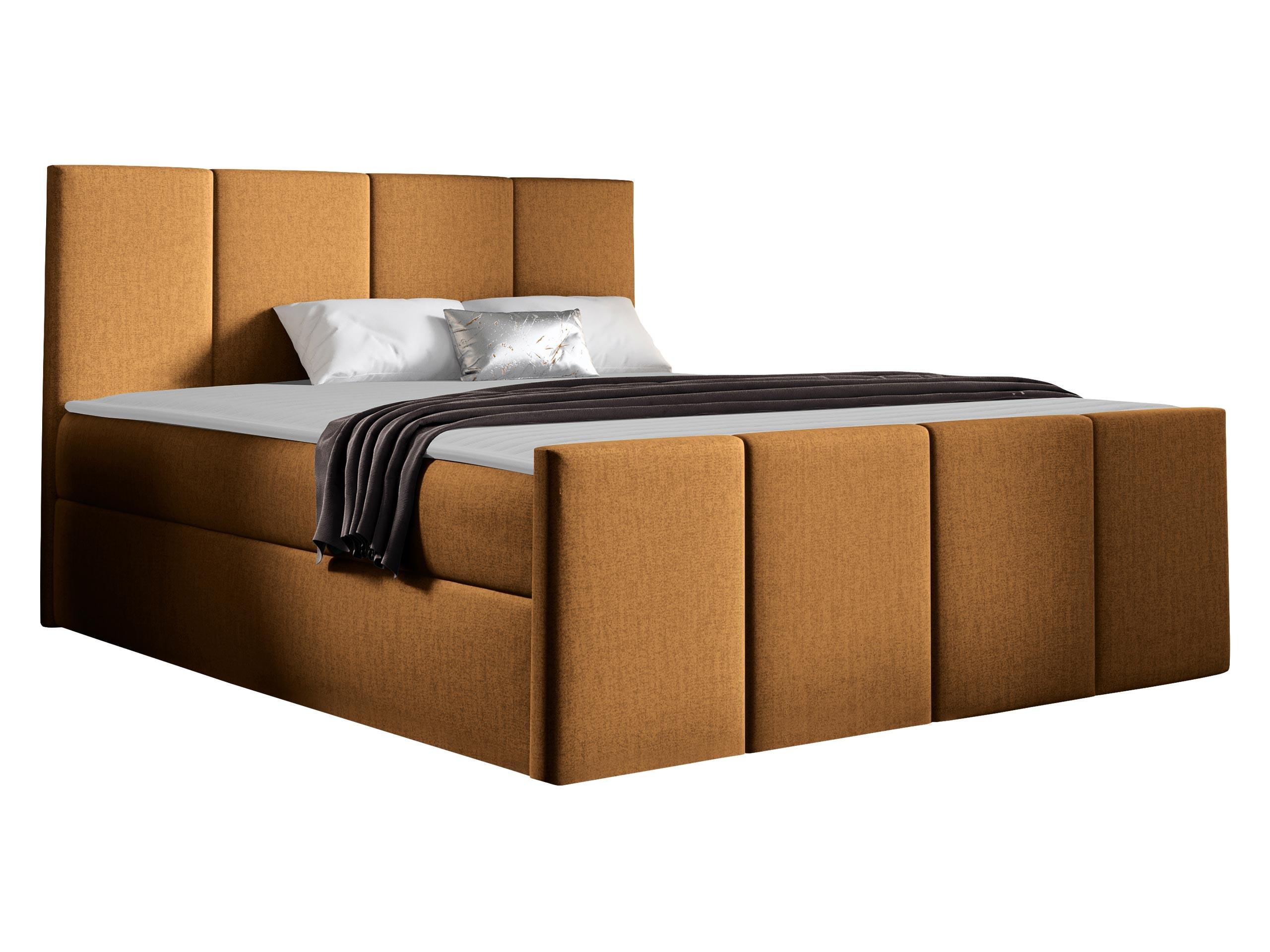 BOXBETT Lars - H3 - Bronzefarben, Holz (160/200cm) - MIRJAN24