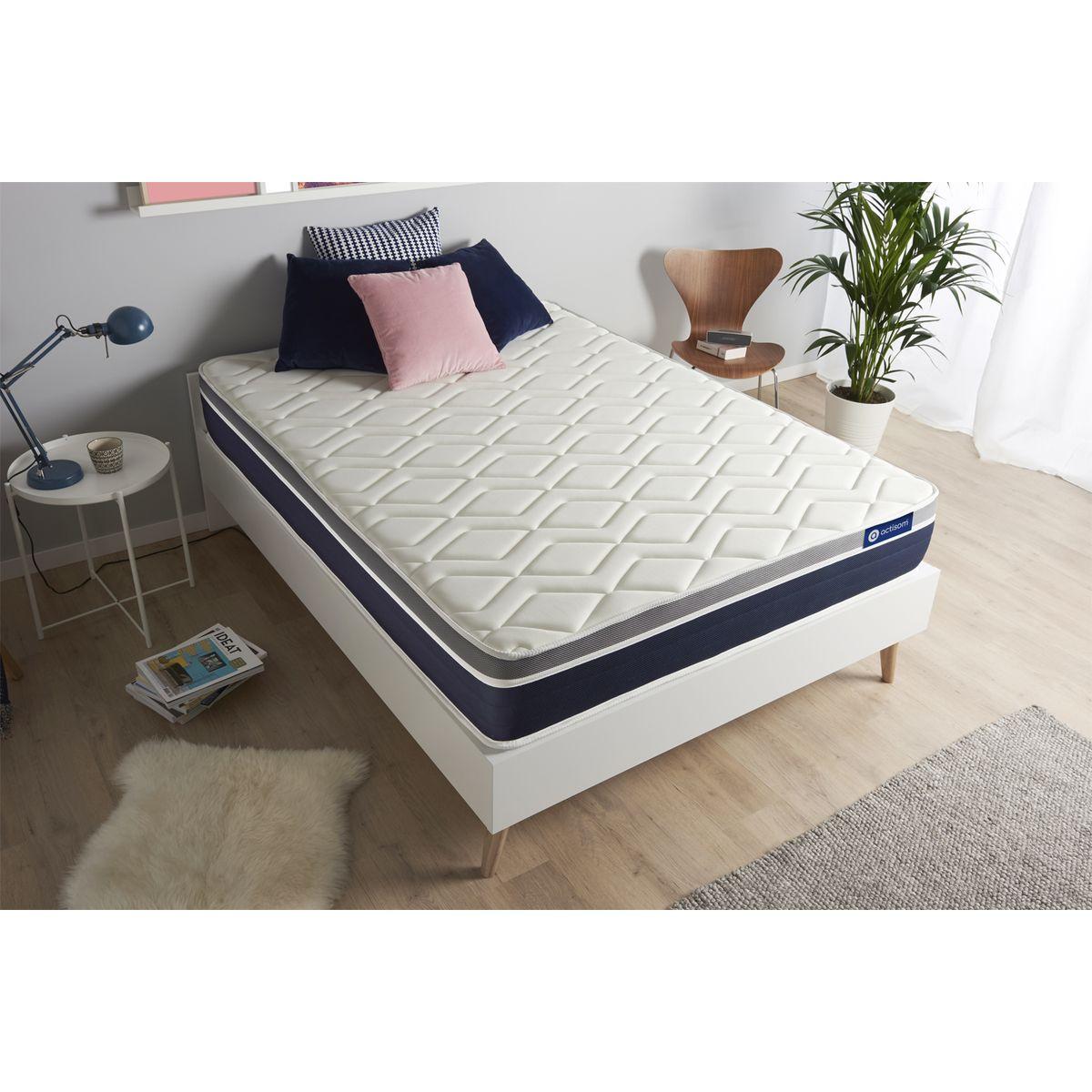 MATRATZE Actimemo confort Memory-Schaum 80 x 200 cm h2 - Weiß, Textil (80/200cm) - ACTISOM