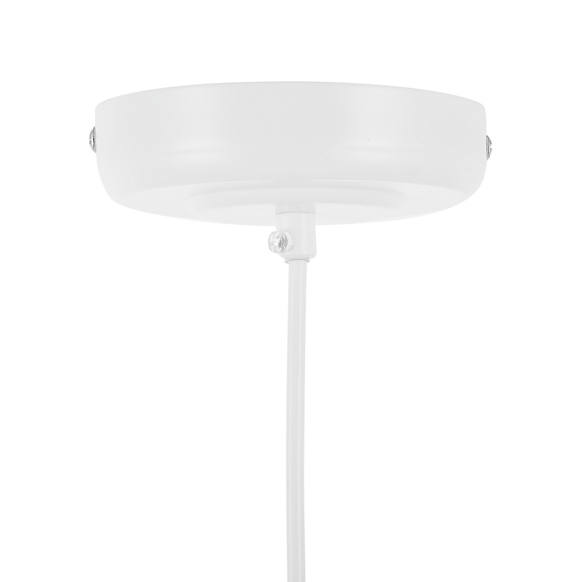 HÄNGELEUCHTE Senia 45/45/120 cm - Weiß, Metall (45/45/120cm) - Beliani