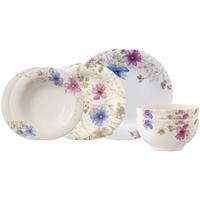 EINSTEIGER-SET Mariefleur Gris Basic bunt 8-tlg. - Multicolor, Keramik (2/2/2cm) - Villeroy & Boch