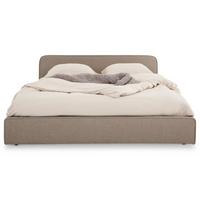 POLSTERBETT MARINI 140X200 CM - Greige, Textil (140/200cm) - IDIMEX
