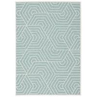 IN & OUTDOOR TEPPICH FLACHGEWEBE OTTAWA TREND - Mintgrün, Textil (140/200cm) - Pergamon