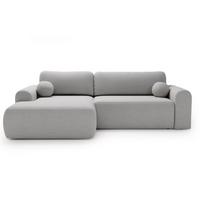 ECKSOFA Savana Grau Links - Grau, Holz/Textil (257/177cm) - Graingold