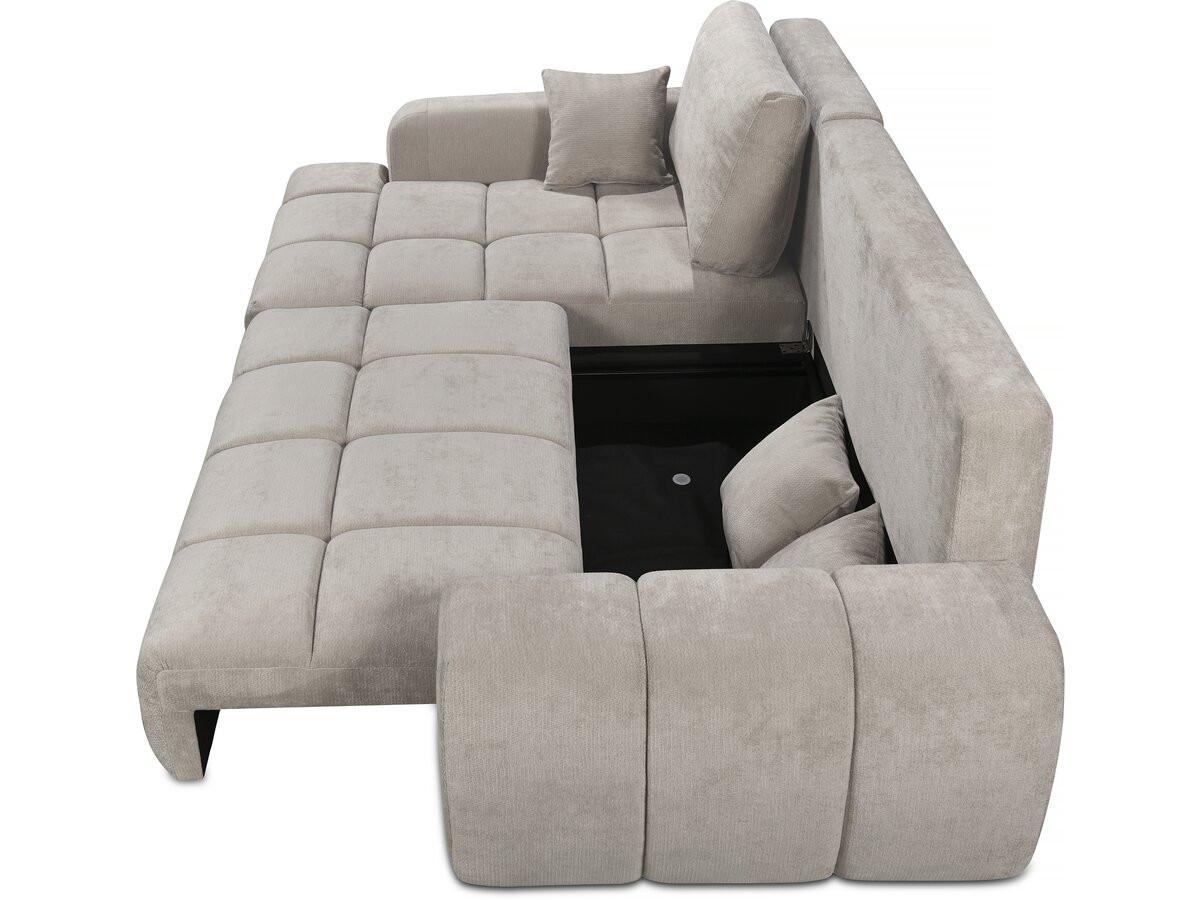 ECKSOFA verneuil beige - Beige, Textil (168/265cm) - Habitat Garten