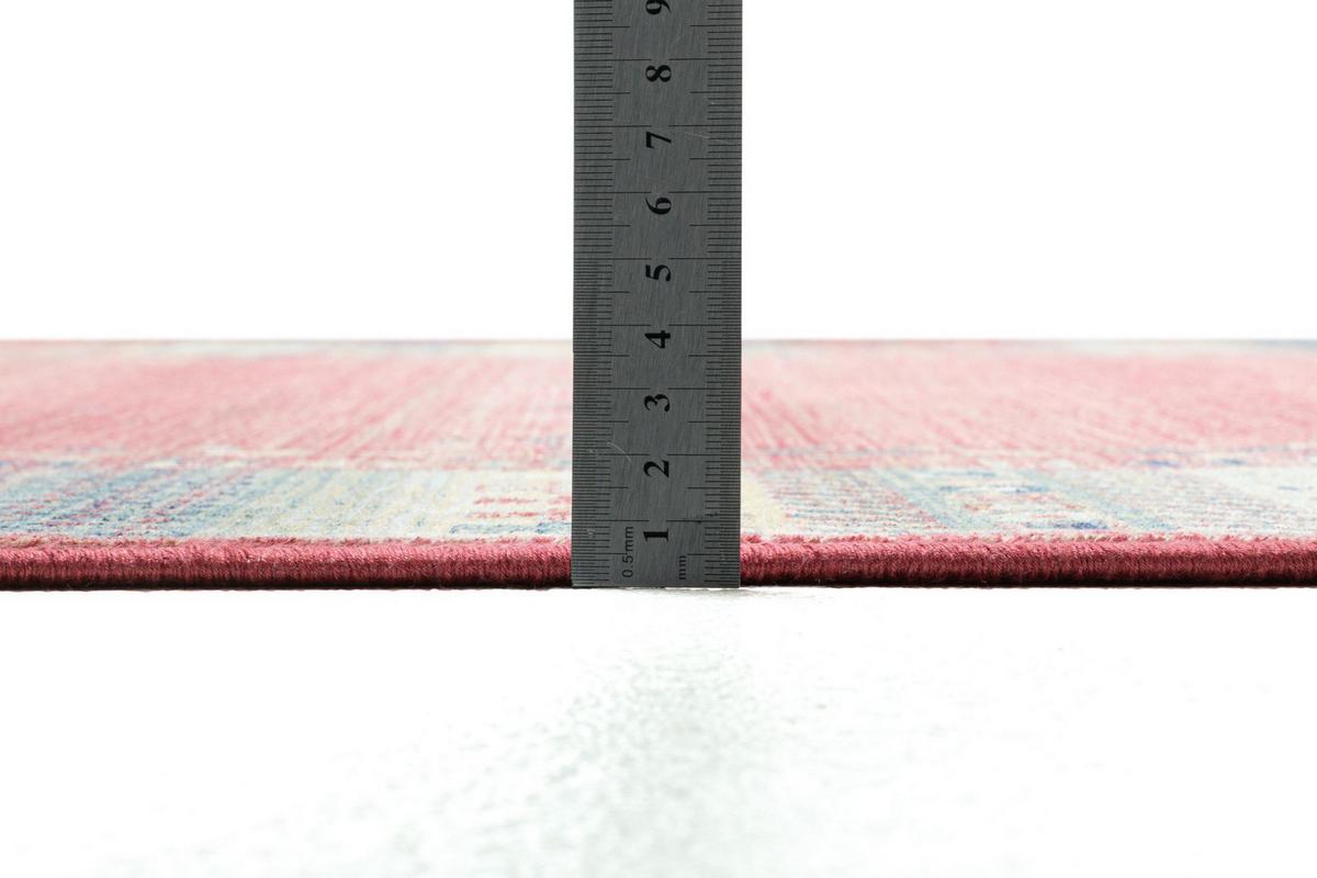 FLACHWEBETEPPICH Cherina 160x230 cm - Rot, Textil (160/230cm) - Gino Falcone