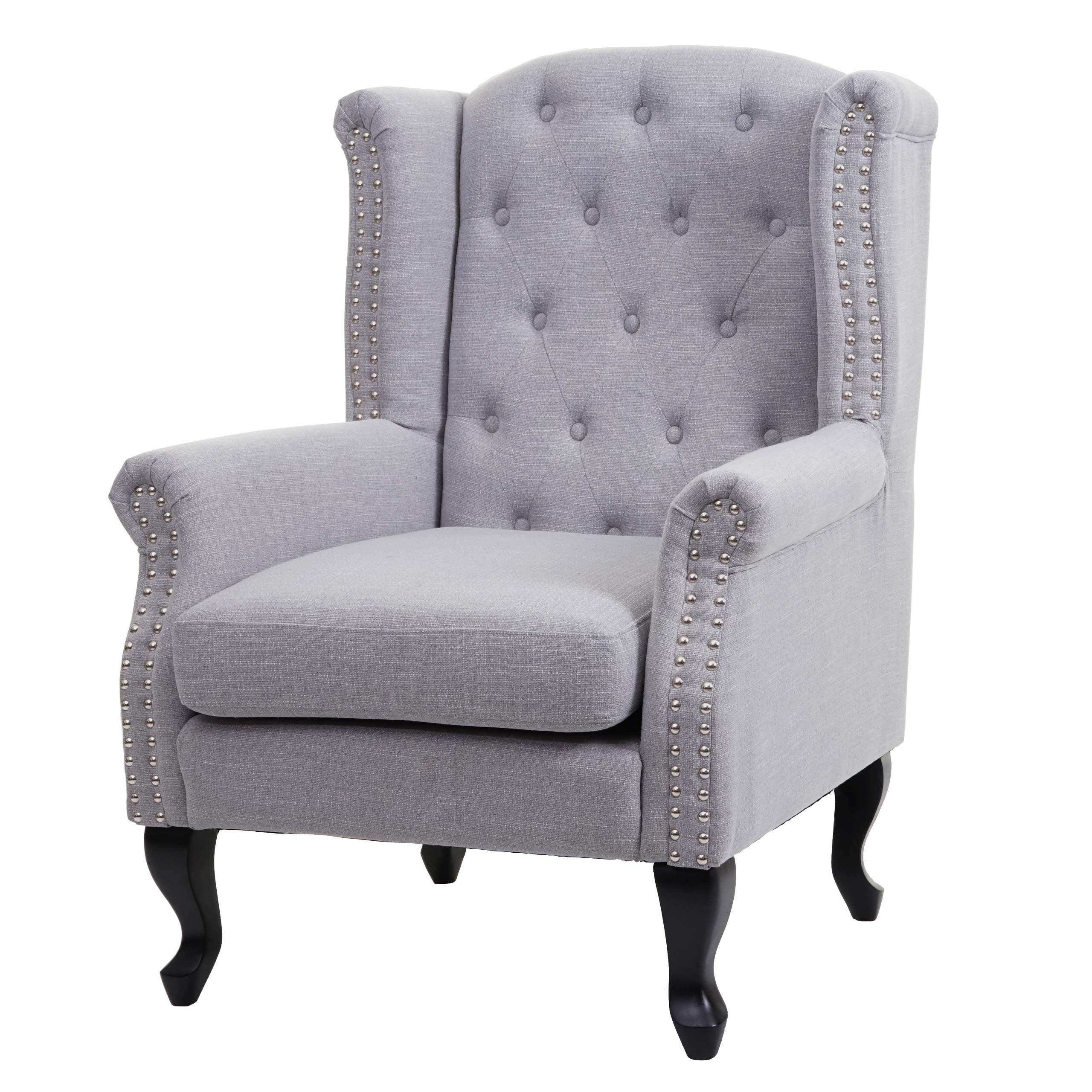 RELAXSESSEL Grau - Grau, Textil (75/102/80cm) - MCW