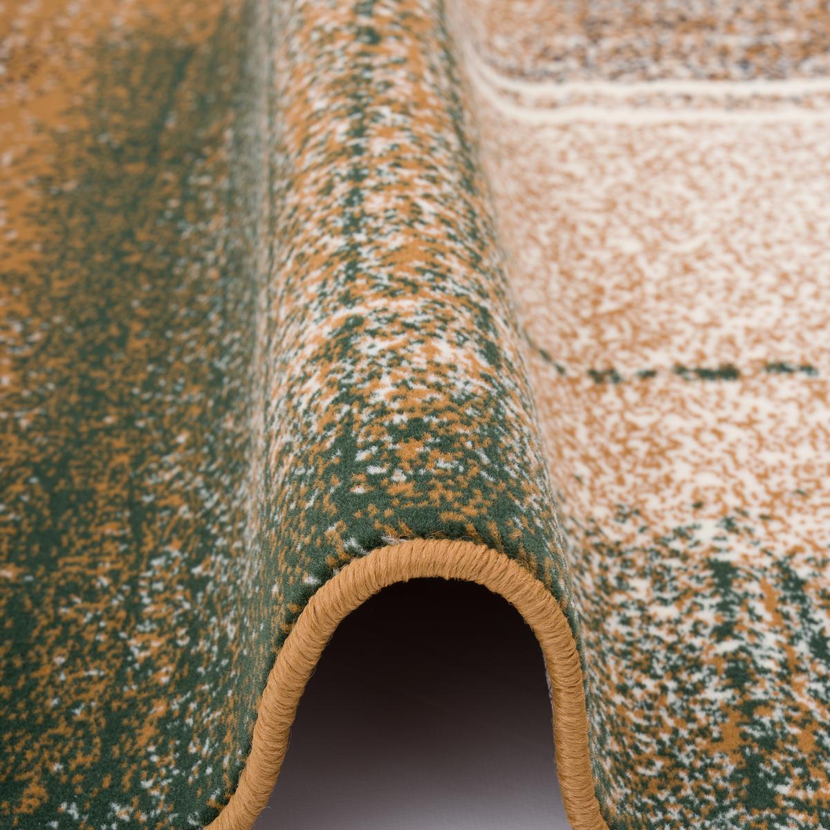 DESIGNER TEPPICH BRILLIANT VERLAUF - Grün, Textil (80/150cm) - Pergamon