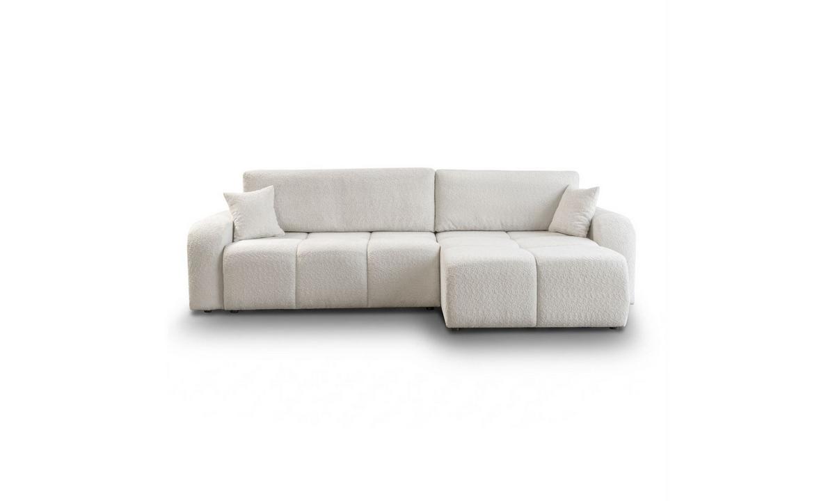 ECKSOFA MALIBU XL 275/150/87 cm Coral 70 - Creme, Textil (275/150cm) - Lookway