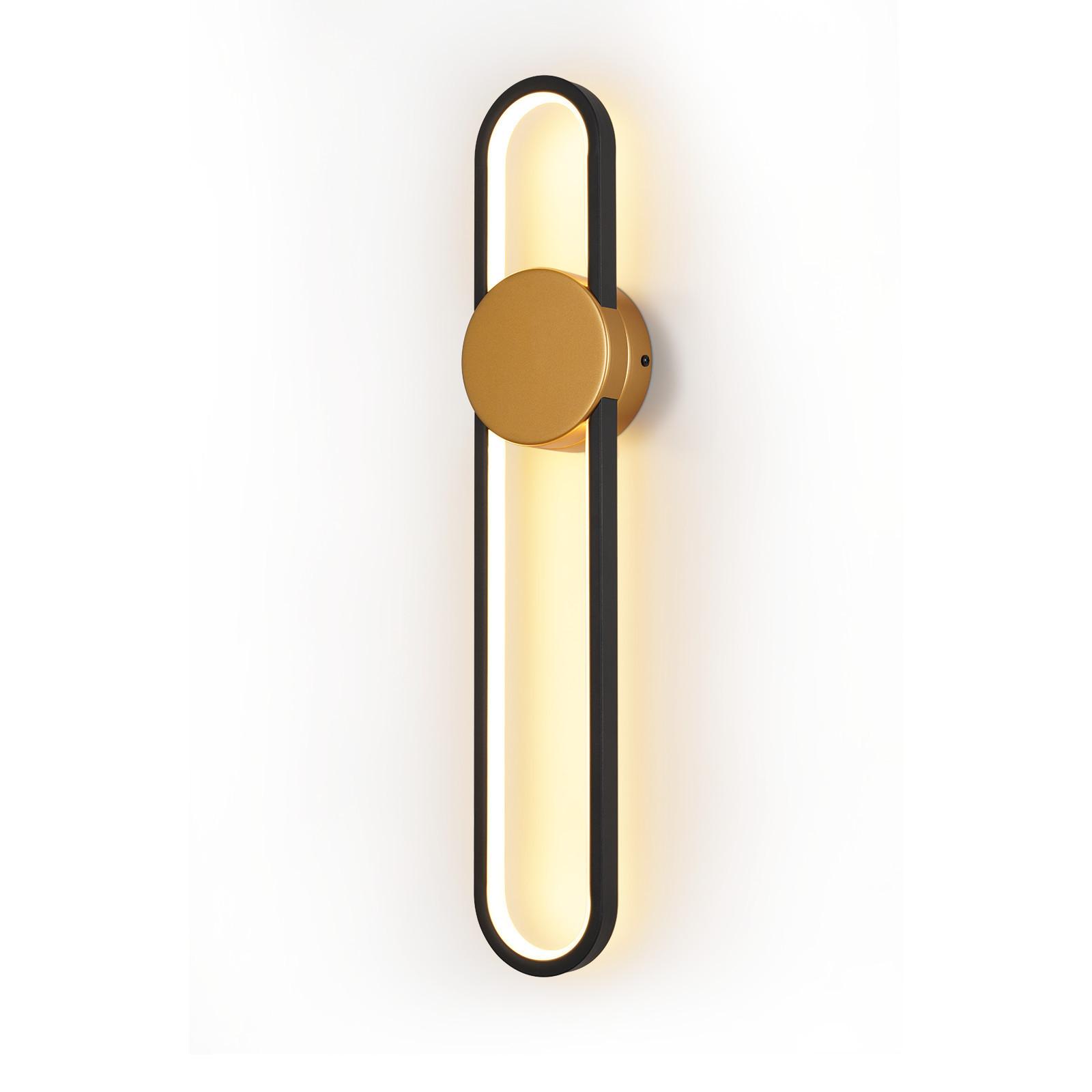 LED-WANDLEUCHTE Strahlior 60/12/5.5 cm - Goldfarben, Metall (12/5.5/60cm) - ZMH