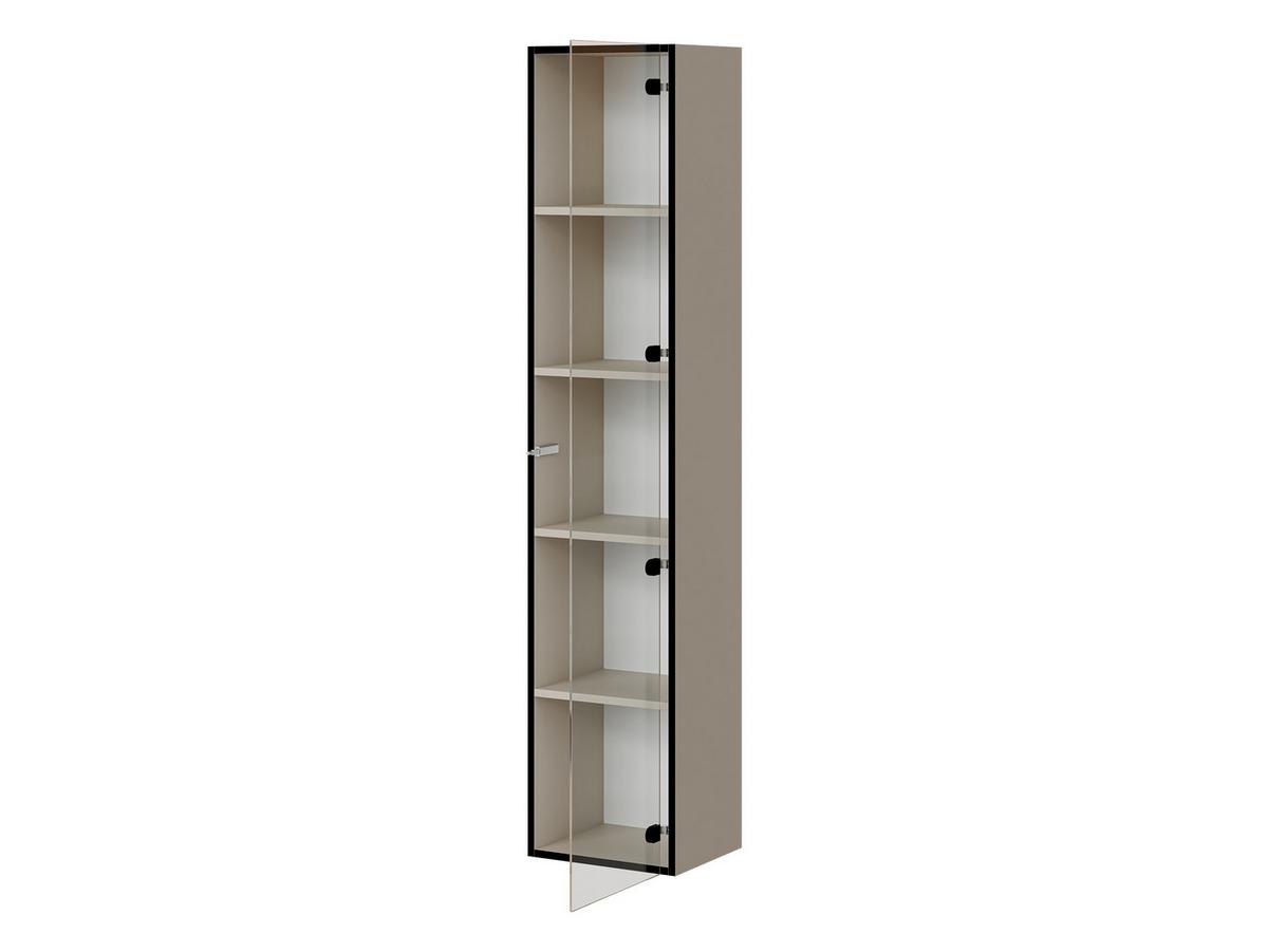 GLASVITRINE Govi - Kaschmir, Holzwerkstoff (35/168/31cm) - MIRJAN24