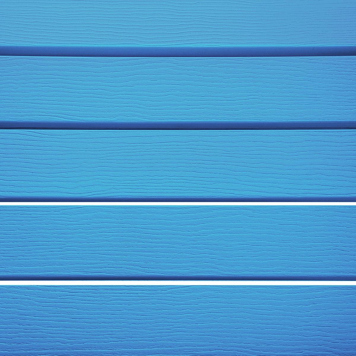 GARTENSTUHL Kunstholz blau Adirondack - Blau, Kunststoff (75/88/88cm) - Beliani