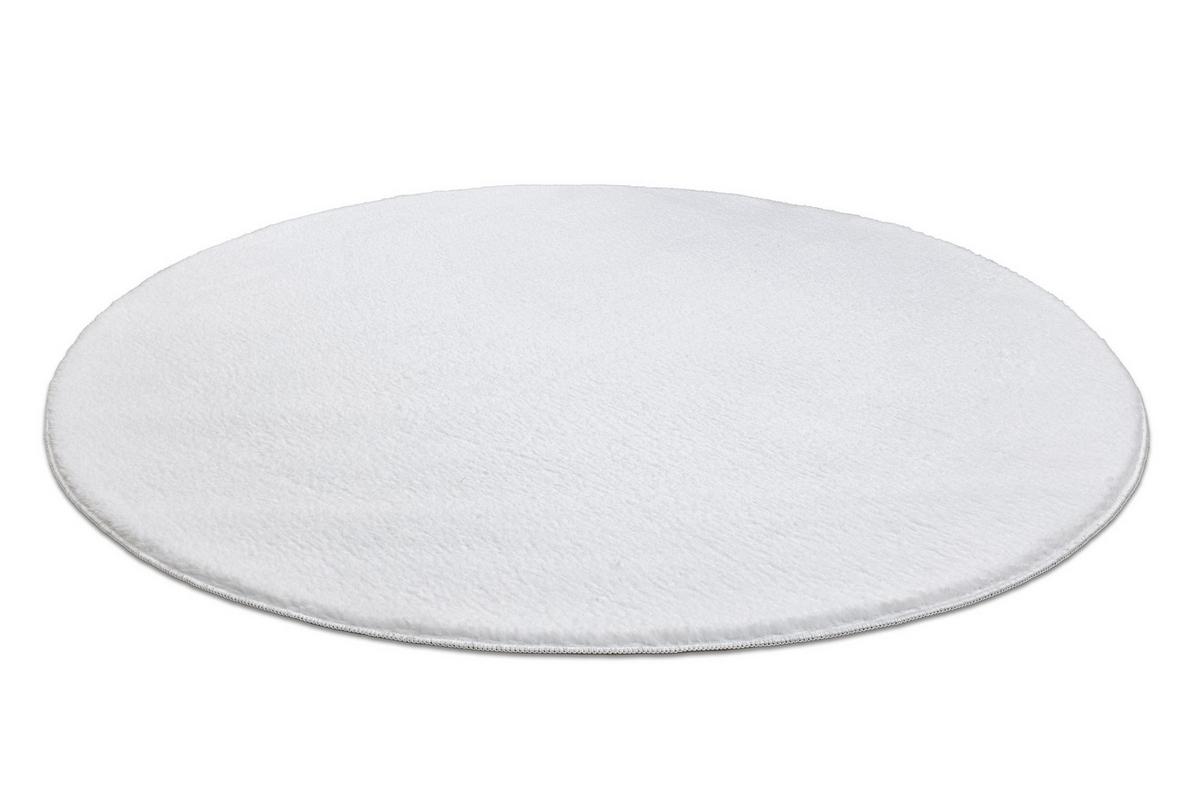 TEPPICH Lindo 120 cm - Weiß, Textil (120/120cm) - rugsX