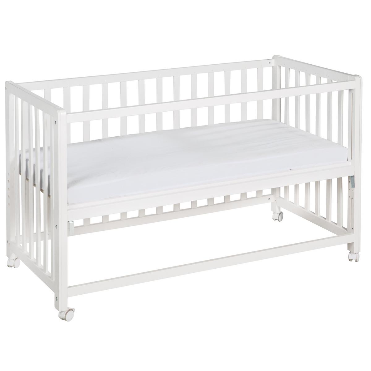 BABYBETT Woodland Buddies 5er-Set 60 x 120 cm - Weiß, Holzwerkstoff/Textil (60/120cm) - Roba