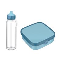 PAUSENSET XL Campus (2025) Cool Blue 2-tlg. - Blau, Kunststoff (2/2/2cm) - Mepal