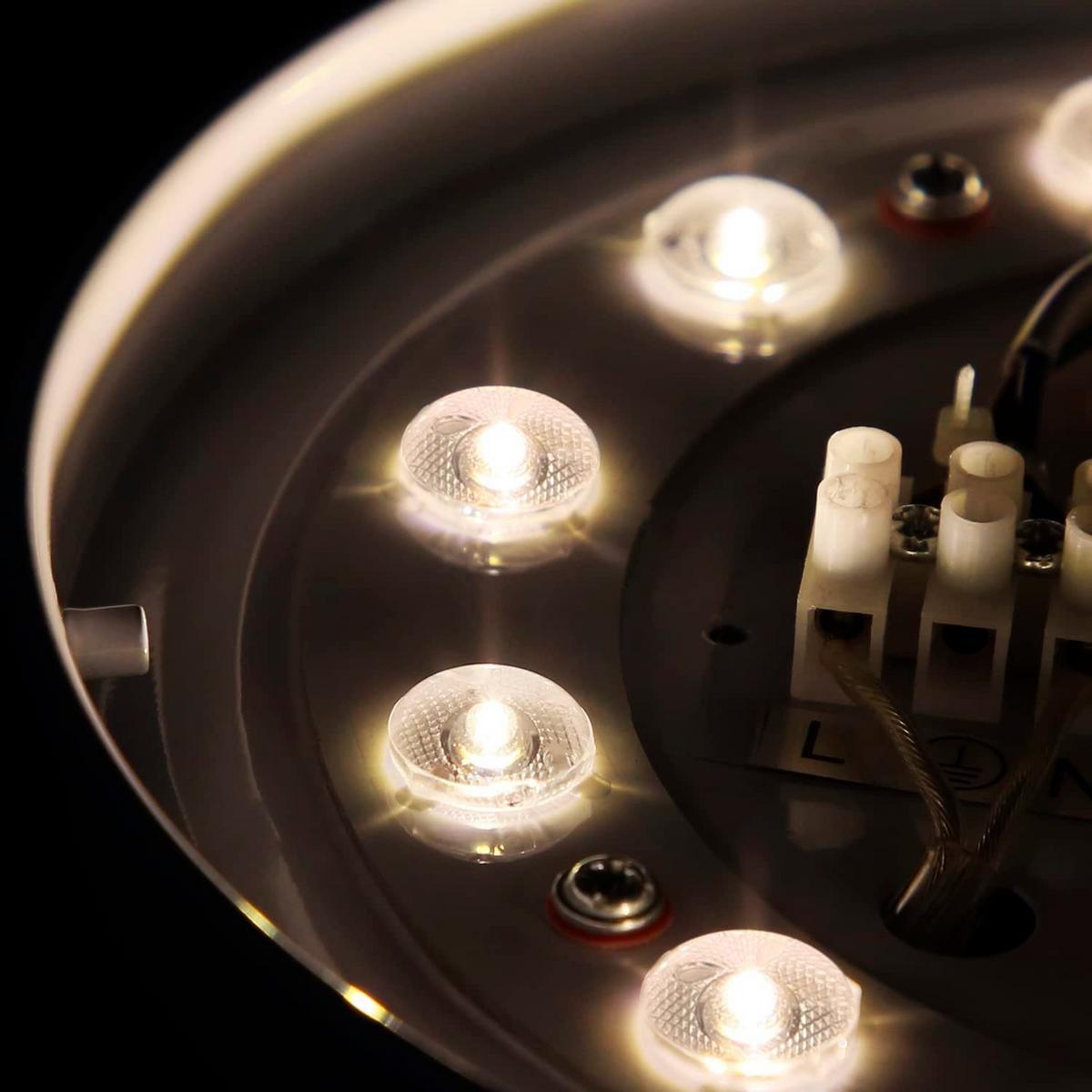 LED-DECKENLEUCHTE Philipp 21/21/6 cm - Weiß, Kunststoff (21/21/6cm) - Nettlife