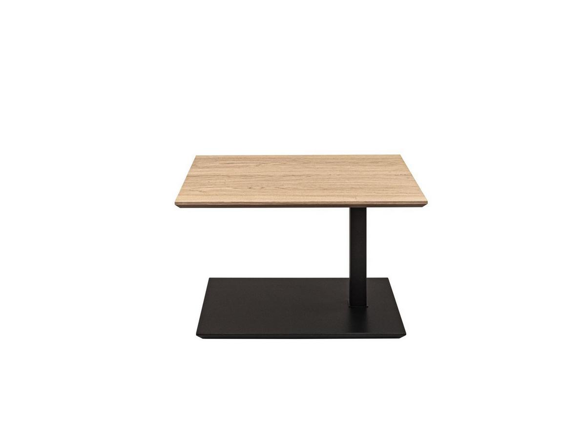 BEISTELLTISCH Cecil 70x60x47 höhenverstellbar Anthrazit/Wildeiche Bianco - Braun, Holz (70/60/47cm) - 58aufmkessel