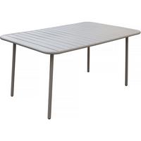 GARTENTISCH bilbao Taupe - Taupe, Metall (150/90/71cm) - Habitat Garten