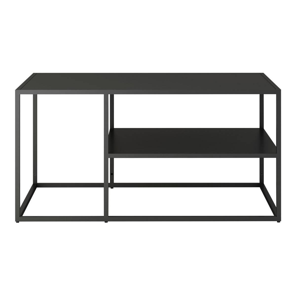 COUCHTISCH Solund 45/90/60 cm - Schwarz, Metall (60/90/45cm) - [en.casa]