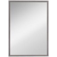 WANDSPIEGEL MDF Glas Grau - Grau, Glas/Holzwerkstoff (2/70/50cm) - HOMCOM