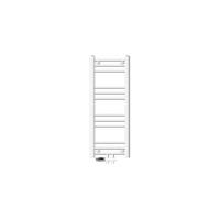BADHEIZKÖRPER Sahara 300x800 mm Weiß gerade mit Ventil Durchgang - Weiß, Metall (30/80/3cm) - LuxeBath