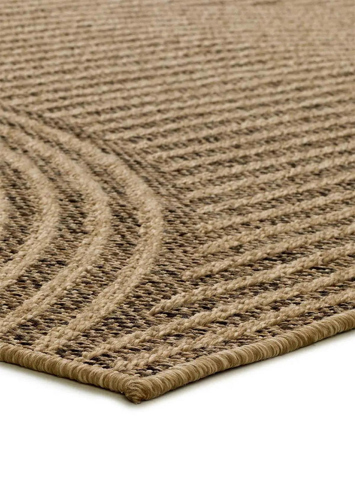 OUTDOORTEPPICH Natürlich Acra 120/170 cm - Braun, Textil (120/170cm) - Atticgo