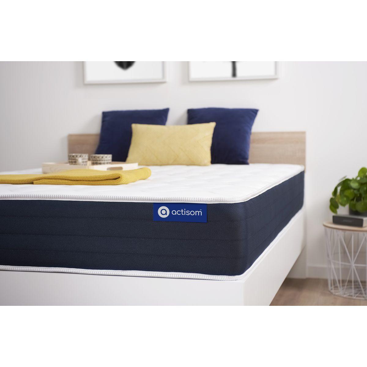 MATRATZE Actilatex sleep Latex und Memory-Schaum 80 x 200 cm h1 - Weiß, Textil (80/200cm) - ACTISOM