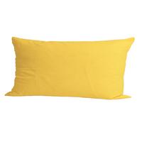 KISSENBEZUG Basic 100% Baumwolle gelb 80/40 cm - Gelb, Textil (40/80cm) - beties Heimtextil