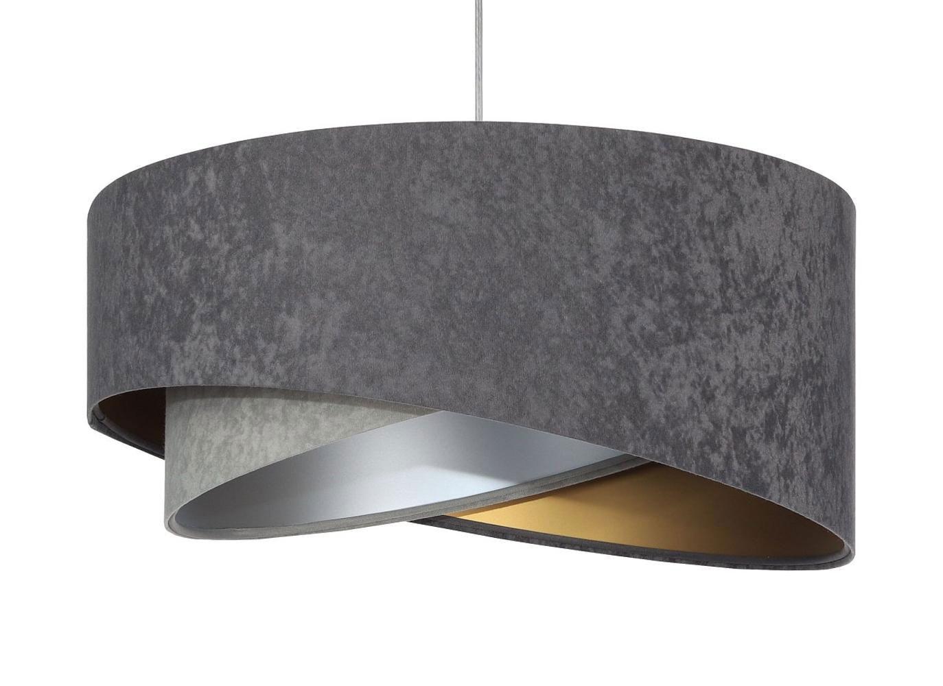 HÄNGELEUCHTE Grau 50/23 cm - Grau, Kunststoff (50/1.3/23cm) - ONZENO
