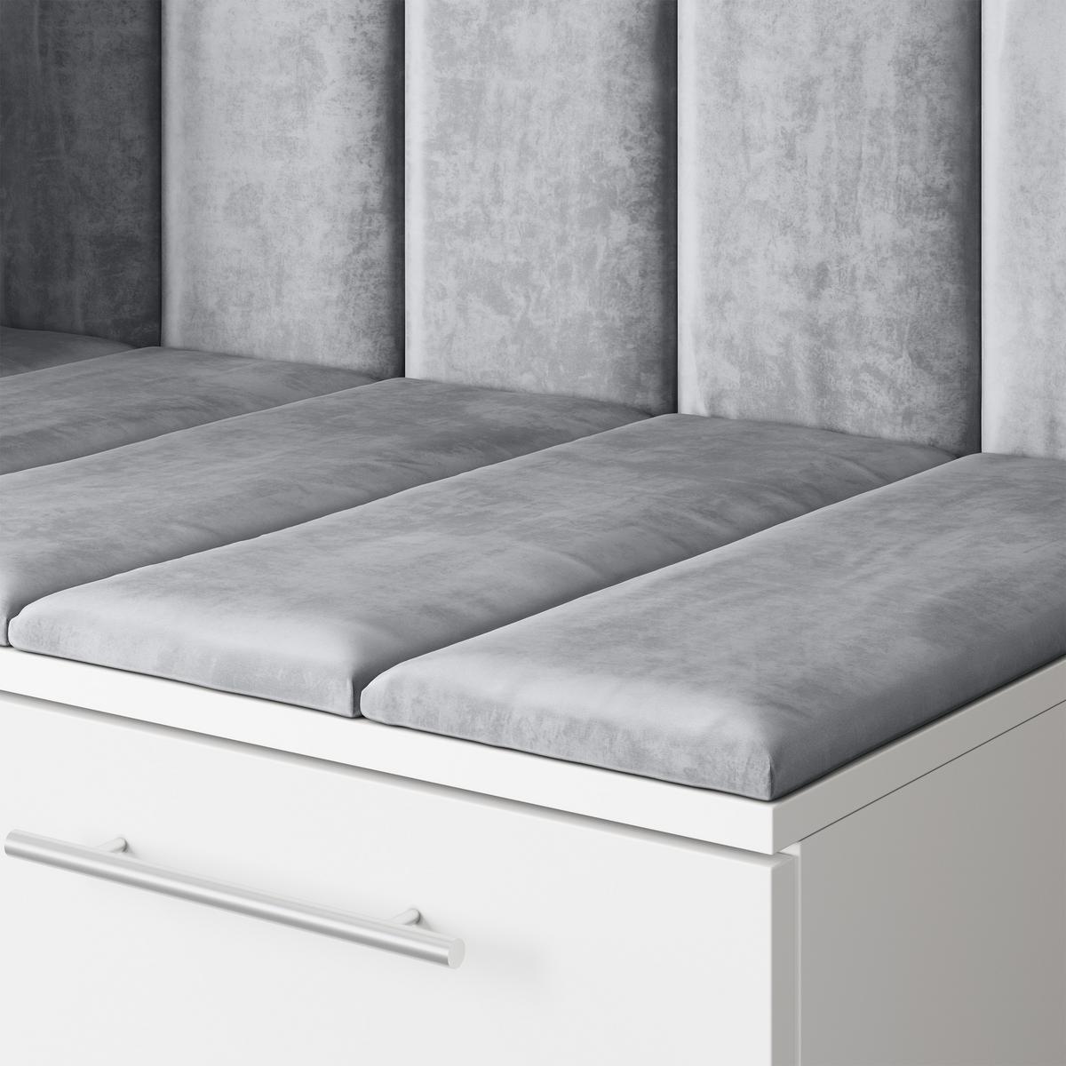 GARDEROBENSCHRANK REMA 120/240/60 cm Modern Eiche Wotan - Eiche Wotan/Hellgrau, Holzwerkstoff (120/240/60cm) - MASSENO