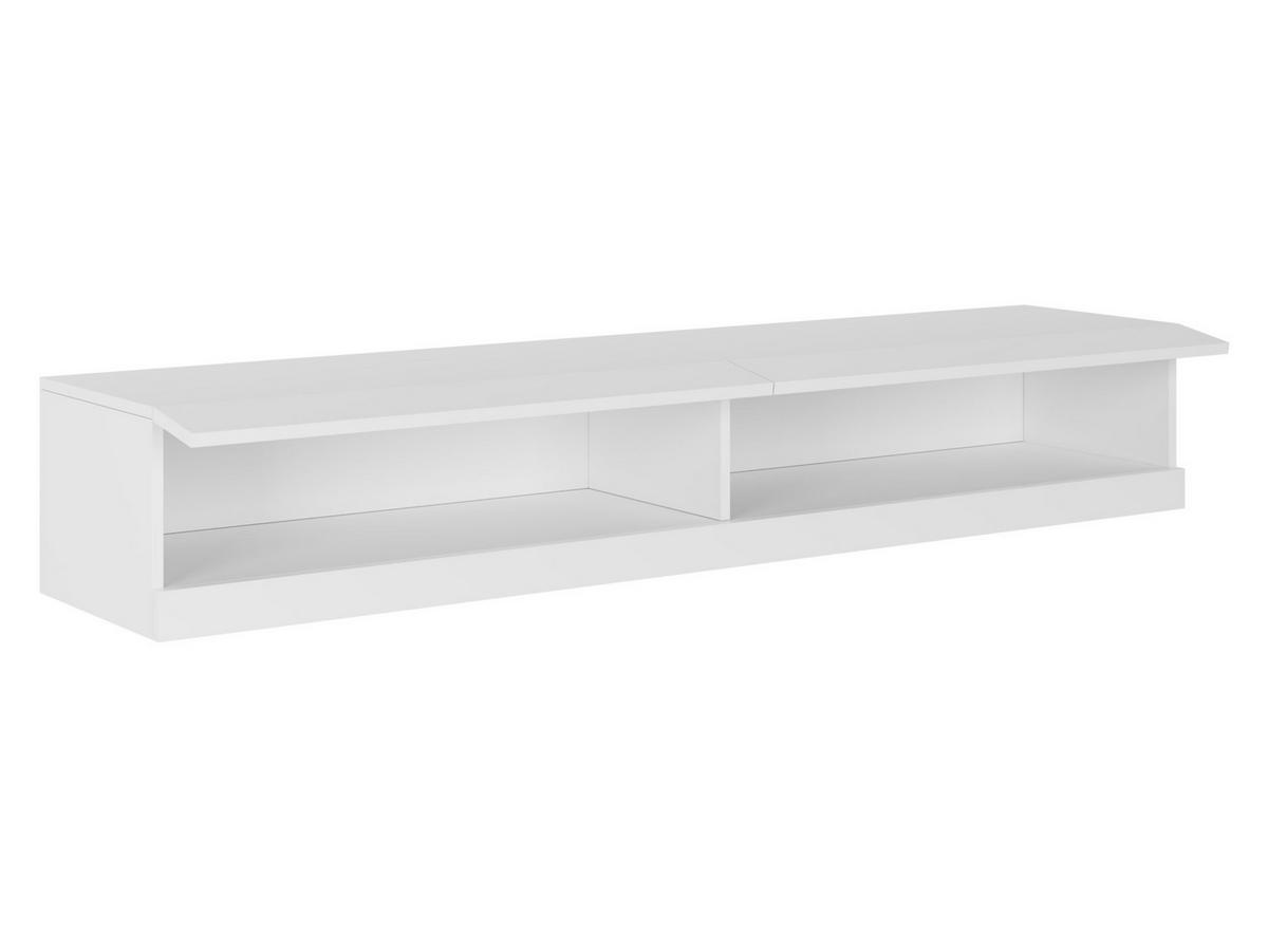 TV-LOWBOARD Vigo New 180 - Schwarz Hochglanz/Schwarz, Holzwerkstoff (180/30/40cm) - MIRJAN24