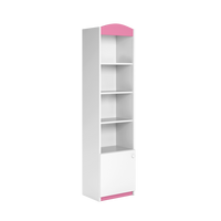 KINDERREGAL I Babydreams Hellrosa 46\180\36 - Hellrosa, Holzwerkstoff/Kunststoff (46/180/36cm) - RAUMHIRSCH FURNITURE