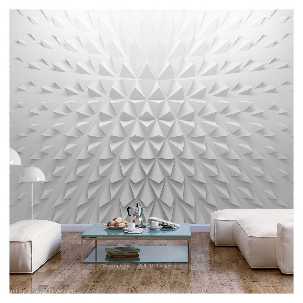 SELBSTKLEBENDE FOTOTAPETE 245/175 cm - Weiß, Textil (245/1cm) - KUNSTLOFT