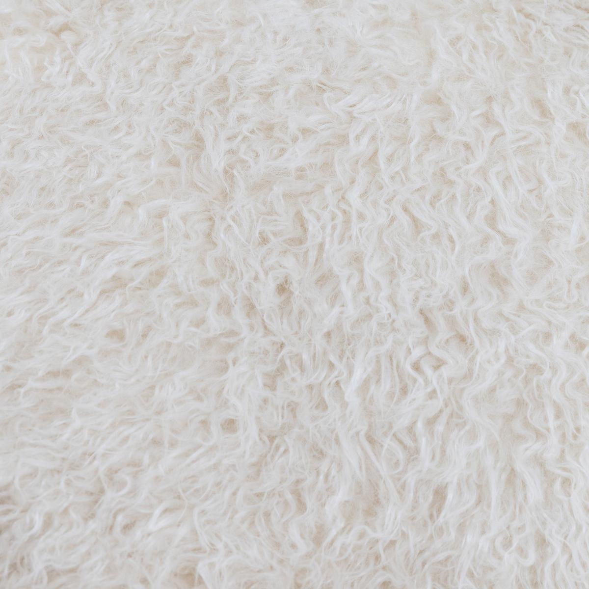 SITZSACK Sessel Kokon aus Kunstfell - Creme, Kunststoff (87/73/87cm) - icon