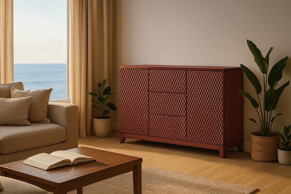 SIDEBOARD COPAS Braun Holz - Braun, Eichenholz/Holz (140/85/40cm) - KAWOLA