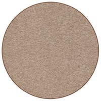 SCHLINGENTEPPICH PRIMO RUND - Braun, Textil (133/133cm) - Snapstyle