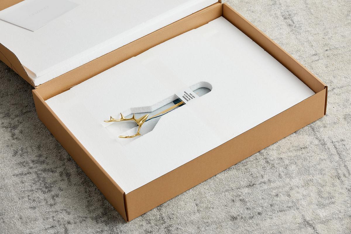 WANDUHR Design Petrol 40/47 cm - Petrol, Holzwerkstoff/Metall (40/47/2cm) - ONZENO