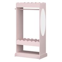 KINDERGARDEROBE Vestnes - Hellrosa, Holzwerkstoff (62.5/120/38cm) - [en.casa]
