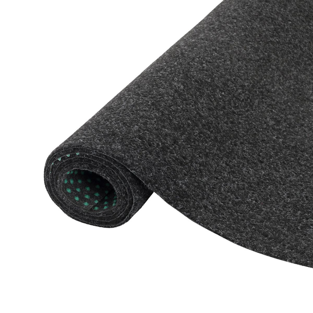 KUNSTRASEN RASENTEPPICH MIT NOPPEN KINGSTON - Anthrazit, Textil (200/150cm) - Snapstyle