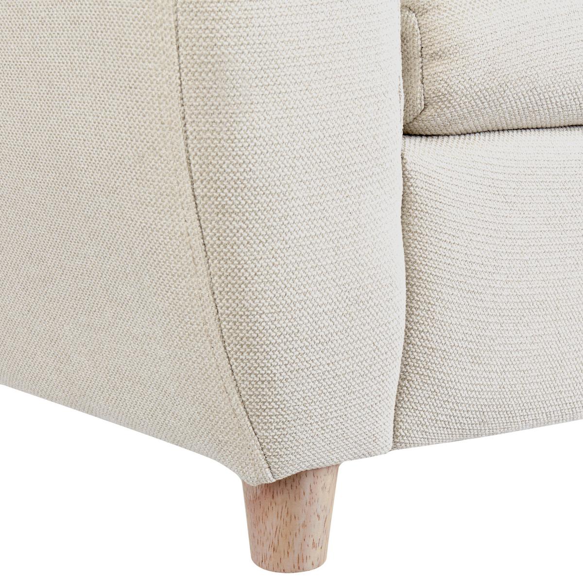 KINDERSESSEL Nilpferd Stoff Beige Maribo - Creme, Holz/Textil (61/59/44cm) - Beliani