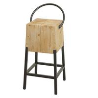 BARHOCKER Braun - Braun, Holz (40/93/41cm) - MCW