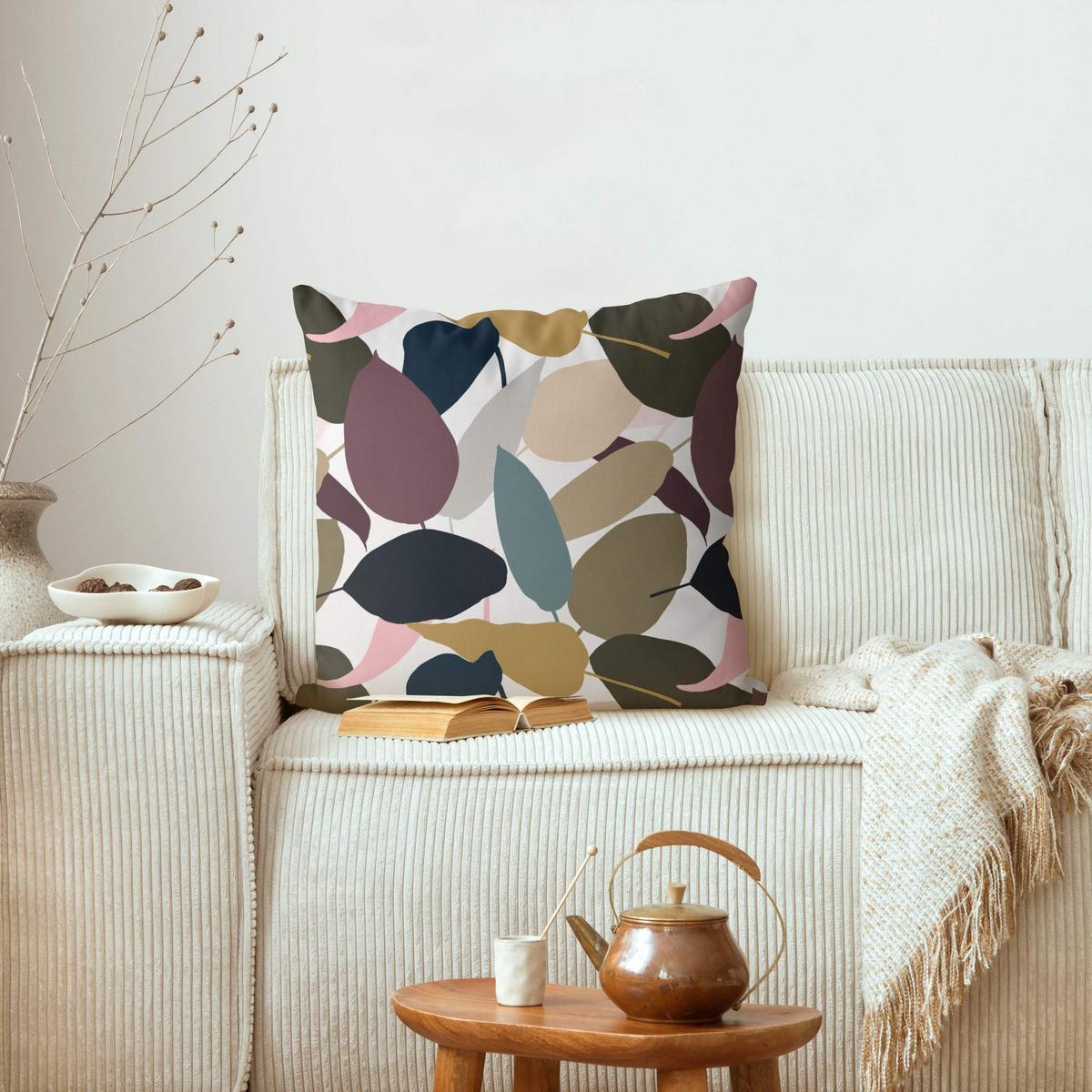 KISSENBEZUG Modern Tropical Muster 40/40 cm - Multicolor, Textil (40/40cm) - Bilderwelten