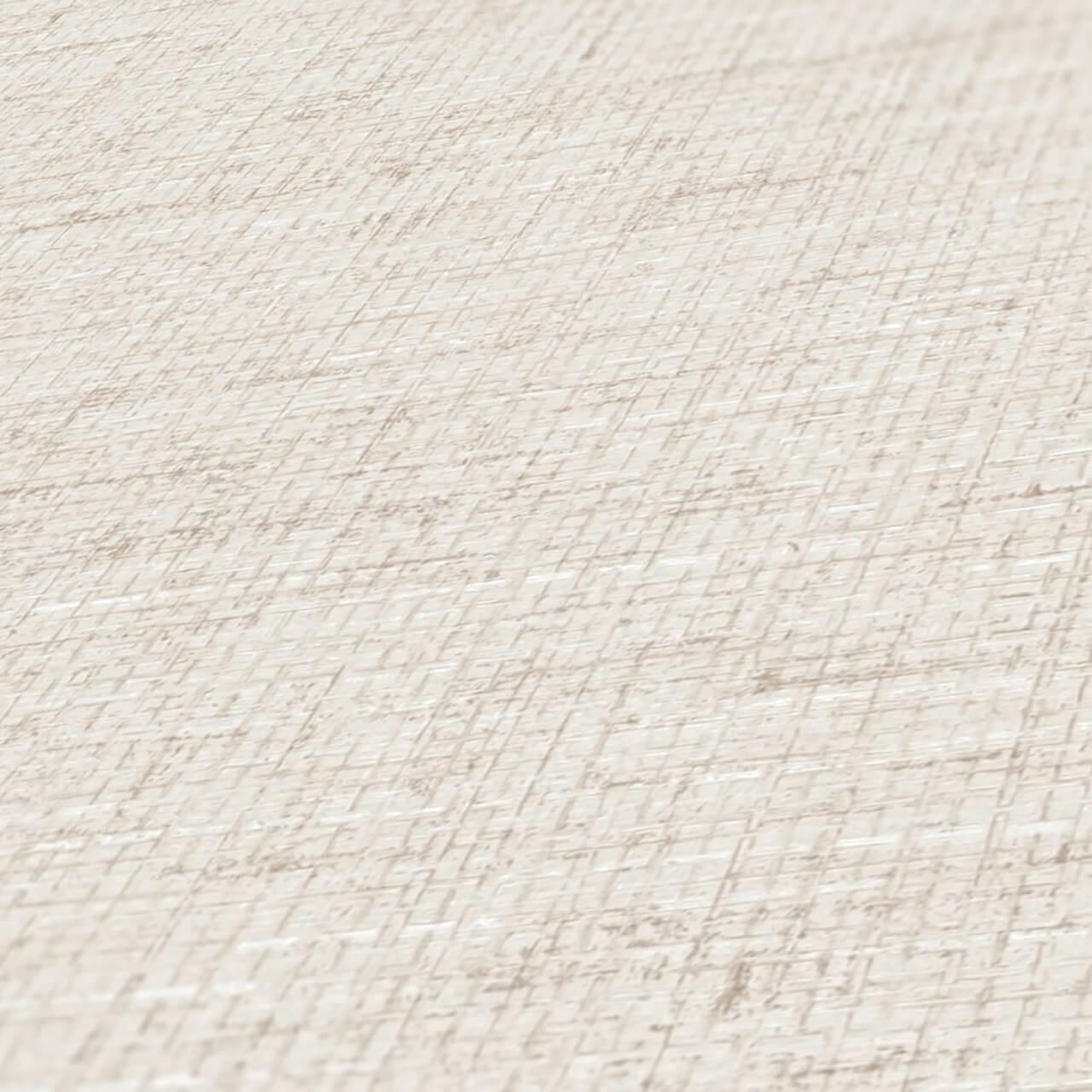VLIESTAPETE Weiß 53/1005 cm - Beige, Kunststoff/Textil (53/1cm) - KUNSTLOFT