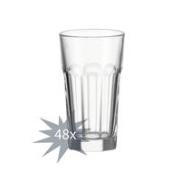 LONGDRINKGLÄSER Rock transparent 340 ml - Transparent, Glas (0.001L) - Leonardo Living