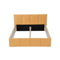 POLSTERBETT Dalas Gold 160 x 200 x 40 cm Stauraum Ohne Matratze und Lattenrost - Goldfarben, Holz (160/200cm) - Halmon Schlafkomfort Betten 