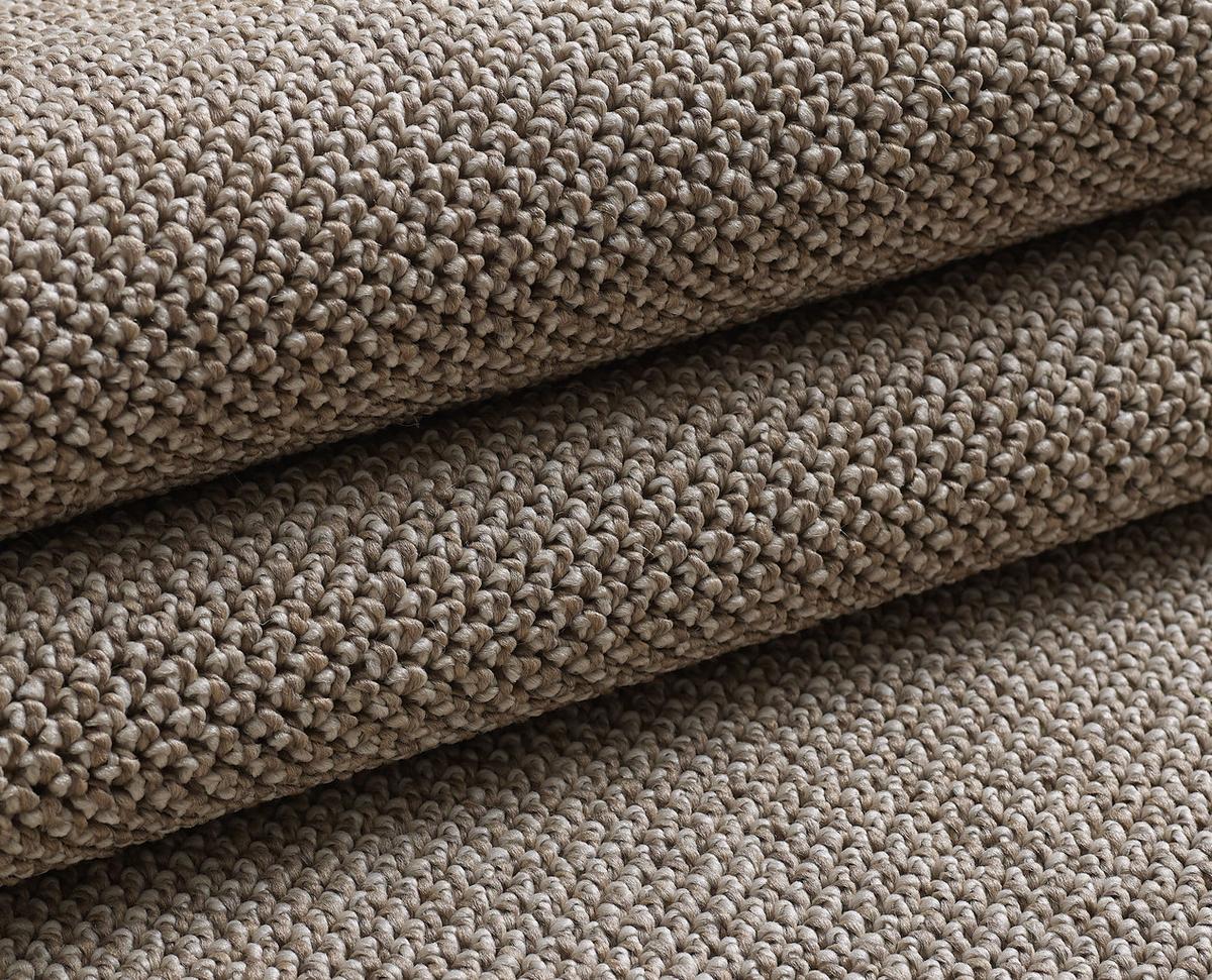 TEPPICH Flachgewebe CIMA in Braun, einfarbig, 200 x 290 cm - Braun, Textil (290/200cm) - KADIMA DESIGN