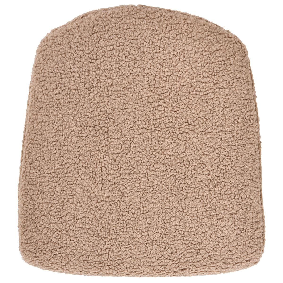 SCHAUKELSESSEL Beige Gulsele - Beige/Goldfarben, Textil (70/105/95cm) - Beliani